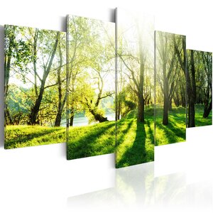 Tableau - green glade l x h en cm 200x100