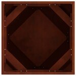 vidaXL Jardinière 2 Pièces Rouillé 50 x 50 x 50 cm