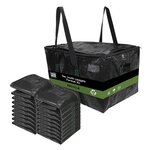 Pack and Move - Lot 16 Sacs Rangement Recylé - 55 x 35 x 30 cm - Poignées solides - Déménagement et Transport - Ultra Résistant - Réutilisable - 55L