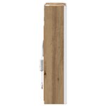 vidaXL Armoire Miroir de Salle de Bain Chêne artisan 33 x 11 5 x 50 cm