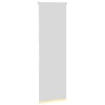 vidaXL Store enrouleur occultant jaune largeur du tissu 45 7 cm