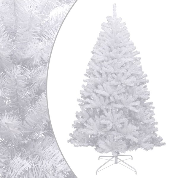 vidaXL Sapin de Noël artificiel à charnières avec neige floquée 270 cm