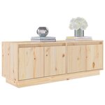 vidaXL Meuble TV 110x34x40 cm Bois de pin massif