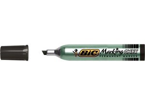 Marqueur Permanent MARKING ONYX 1591 MAXI Pointe Biseau 2 7 à 6 2 mm Noir BIC