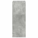 vidaXL Support de Plante Gris béton 30 x 30 x 80 cm Bois d'ingénierie