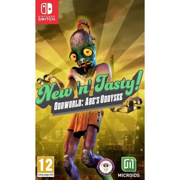 Oddworld New and Tasty Jeu Switch