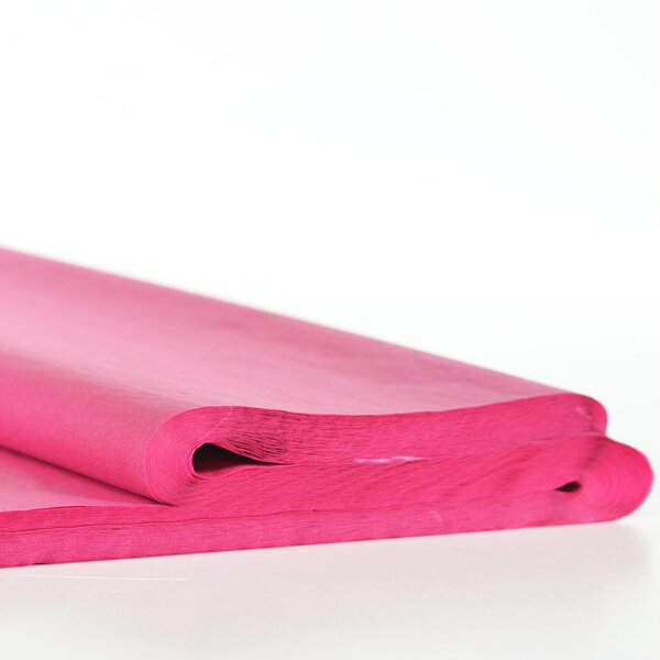 Papier de soie fuschia 75 x 50cm (Lot de 24 feuilles)