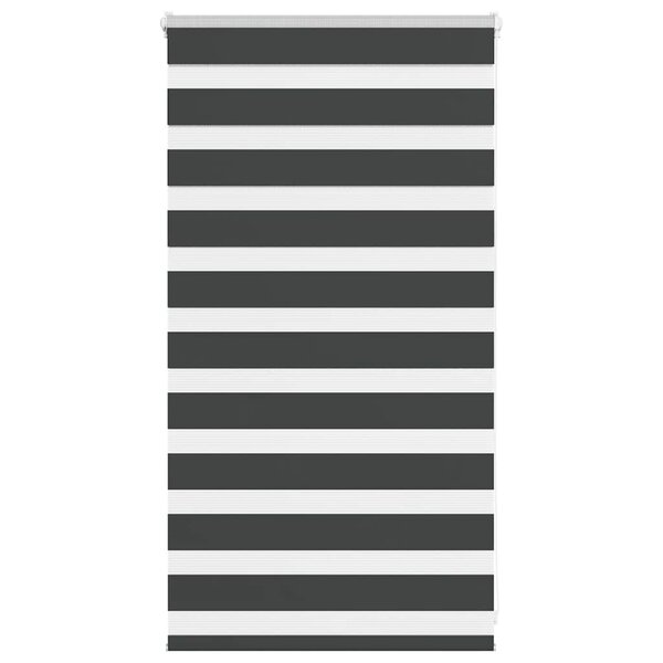 vidaXL Store zèbre noir 80x100 cm largeur du tissu 75 9 cm polyester