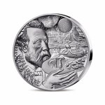 L'Art de la Plume – Jules Verne - Monnaie de 20€ 1 Oz Argent Haut Relief