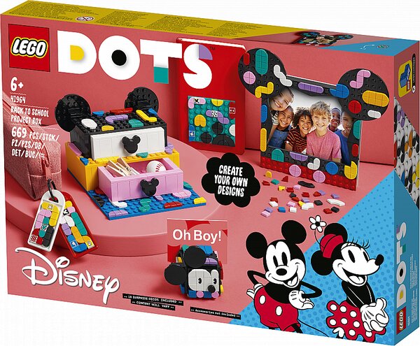 41964 Boîte créative la rentrée mickey mouse et minnie mouse