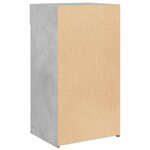 vidaXL Buffet gris béton 50x42 5x93 cm bois d'ingénierie