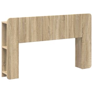 vidaXL Cabinet de Tête de Lit avec stockage Sonoma Bois d'ingénierie