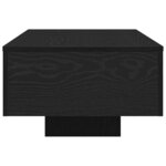 vidaXL Table basse Chêne noir 100 x 49 5 x 31 cm Bois d'ingénierie
