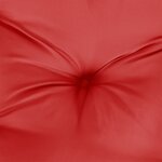 vidaXL Coussins de chaise lot de 6 rouge 40x40x7 cm tissu oxford