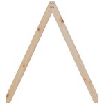 vidaXL Toit de lit pour enfants 199x95 5x88 cm bois de pin massif