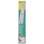 Wolfcraft ensemble d'extension de rail de guidage aluminium 115x22 cm