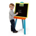Smoby chevalet pour enfants plastique bleu 028076