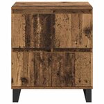 vidaXL Buffets 2 Pièces Bois ancien 120 x 35 x 70 cm Bois d'ingénierie