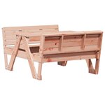 vidaXL Table de pique-nique pour enfants bois massif de douglas