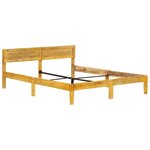vidaXL Cadre de lit Bois de manguier massif 180 cm