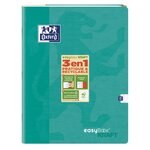 Cahier piqûre EASYBOOK KRAFT24 x 32 cm 96p 90g coloris aléatoire OXFORD