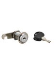 THIRARD - Batteuse avec came pour boîte aux lettres, nickel, longueur 30mm, 2 clés