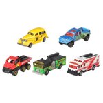 Matchbox pack de 5 véhicules (modeles aléatoires)