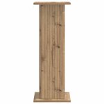 vidaXL Support de Plante 2 pièces Chêne artisanal 30 5 x 30 x 80 5 cm