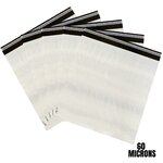 Lot de 50 pochettes plastiques n°3 grand format - 60microns - 600x600+60