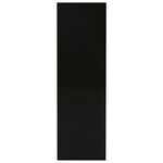 vidaXL Bibliothèque noir 98x29x97 5 cm bois d'ingénierie