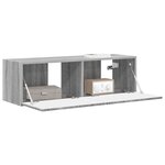 vidaXL Meuble TV mural Gris Sonoma 60 x 31 x 29.5 cm Bois d'ingénierie