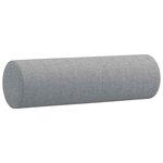 vidaXL Ensemble de canapés 2 Pièces coussins gris clair tissu
