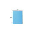 Paquet 100 Chemises Super 210 - 24x32cm - Bleu Vif - X 5 - Exacompta