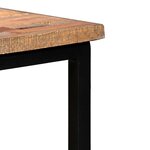 vidaXL Ensemble de table basse gigogne 3 Pièces Teck massif récupération