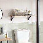 vidaXL Dessus de table 100x40x2 cm rectangulaire bois massif d'acacia