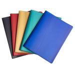 Protège-documents Pp Recyclé Semi-rigide 160 Vues Opak - Couleurs Assorties - X 15 - Exacompta