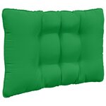 vidaXL Coussin de canapé d'extérieur 3 Pièces Vert Polyester