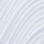 vidaXL Matelas Blanc et Gris 160 x 200 cm Mousse