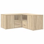 vidaXL Armoire d'angle chêne sonoma 160x40x45 cm bois d’ingénierie