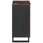 vidaXL Buffet Marron 40 x 33 x 75 cm bois de manguier massif