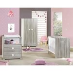 Armoire Chambre Bébé Smile chêne Silex 2 Portes