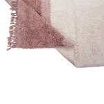 Tapis laine rose dégradé - 140 x 200 cm