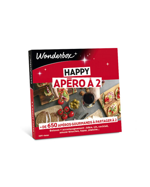 Coffret cadeau - WONDERBOX - Happy apéro à 2