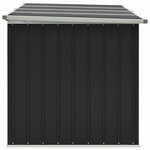 vidaXL Boîte de rangement de jardin Anthracite 171x99x93 cm