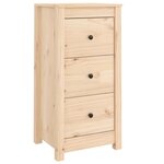 vidaXL Buffets 2 Pièces 40x35x80 cm bois massif de pin