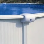 Kit piscine hors sol acier 10 00 x 5 50 x 1 32m