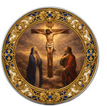 Monnaie CRUCIFIXION Seven Sorrows of Mary 1 Oz Argent 1$ USA 2026 (PRÉCOMMANDE)