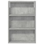 vidaXL Armoire murale de salle de bain Gris Béton 40 x 10 x 60 5 cm