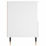 vidaXL Tables de chevet 2 Pièces blanc 40x35x50 cm bois d’ingénierie
