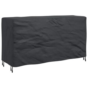 vidaXL Housse pour meubles Uni Noir 180 x 70 x 90 cm 600D